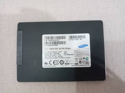 100% Original Samsung 128GB SSD — 2.5-inch SATA III (6.0Gb/s) interfac
