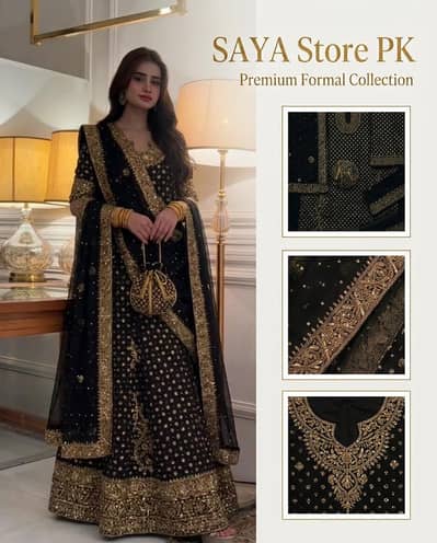 Haris Shakeel Aisha Magenta 3-Piece Suit/ Whatsapp number 03256400346
