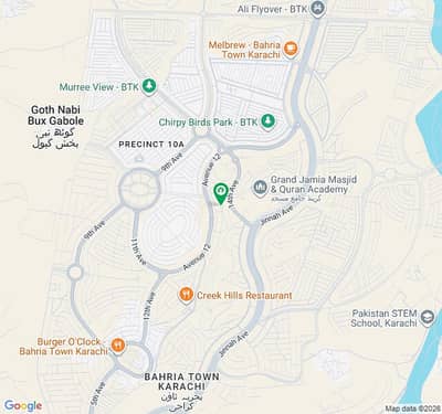 Premium 500 Sq. Yards Plot For Sale Prime Location In Bahria Hills, Bahria Town Karachi
