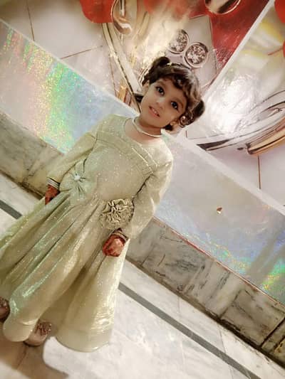 1 Piece wedding baby frock