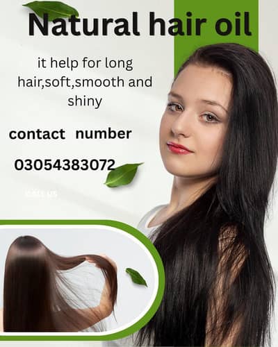Natural Hair Growth Oil