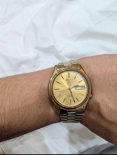 SEIKO 5 AUTOMATIC 21 JEWELS AUTOMATIC JAPANESE 701202