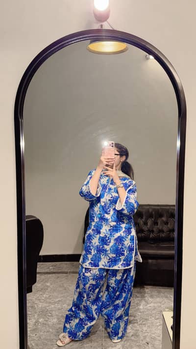 Beautiful blue outfit