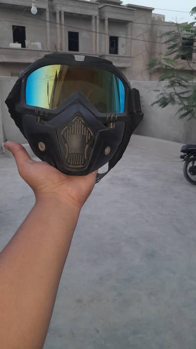 bike helmet mask