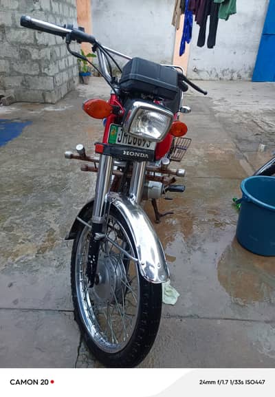 Honda CG-125 Red Color-Urgent Sell