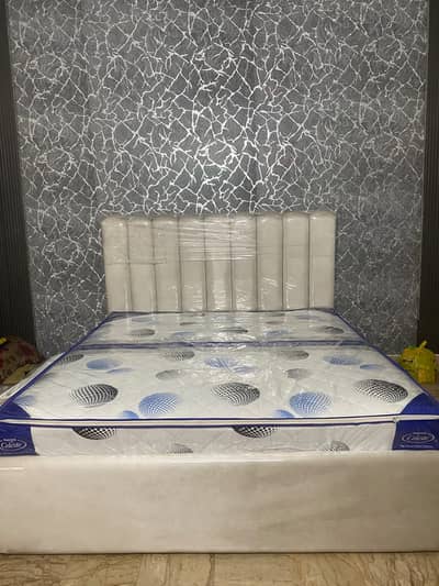 Bubble bed with dressing and side tables and mattress