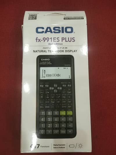 Casio fx-991ES PLUS (2nd Edition) Scientific Calculator - Brand New