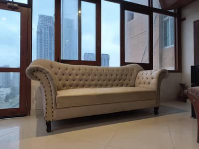 7 seater Chesterfield-style sofa set