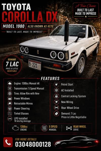 Toyota Corolla 1980