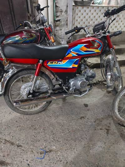 honda cd 70 2026 model total genuine