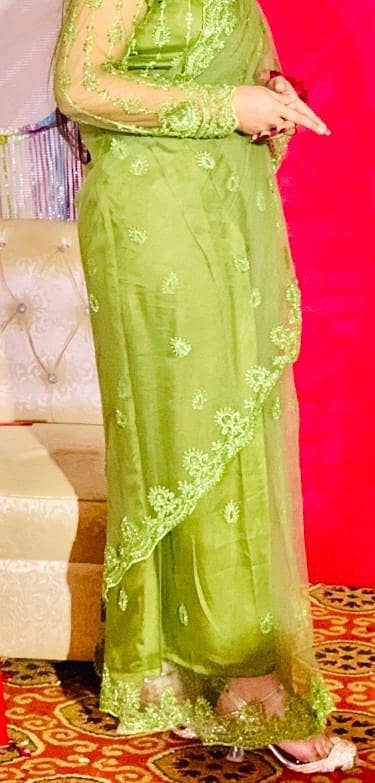 hand made heavy saree