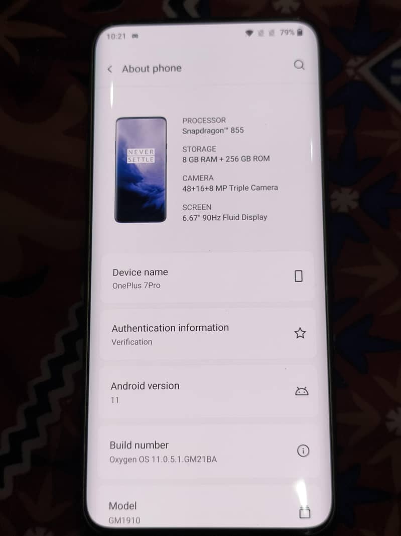 One Plus 7 Pro 9