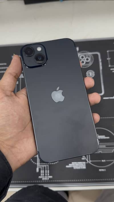Apple iPhone 14 plus 128 gb halt 94 and 13 pro max wala siz hai is ka