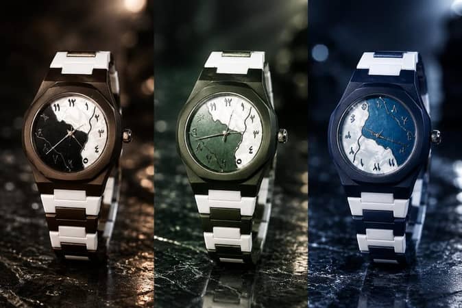 special Arabic Aura  watch  Waterproof Wrist Watch: Trending Matte Finish Luxury Timepiece for Men & Boys