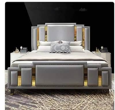 Luxury Modern Bed – Brand New Condition