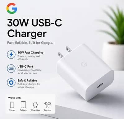 30W Fast Charger | Type-C Quick Charge Adapter | Fast Charging
