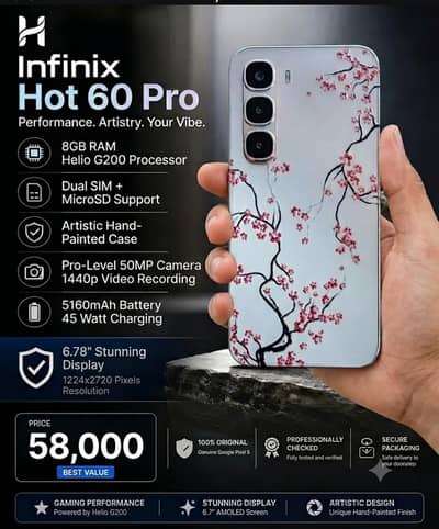 Infinx Hot 60 Pro