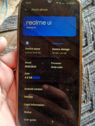 Realme Note 50 only for sale no exchange