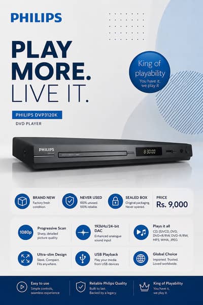 Philips DVD Player