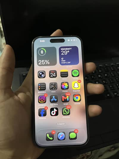 Apple iPhone 14 Pro(natural titanium)