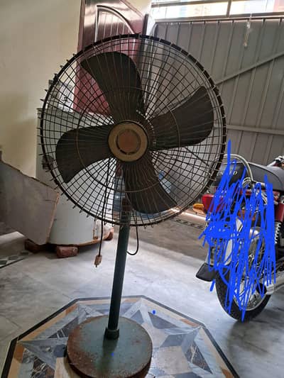suhrab pedestal fan heavy duty  smooth  working