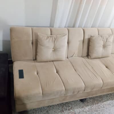 sofa combed for sale with cushions