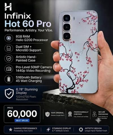 Infinx Hot 60 Pro