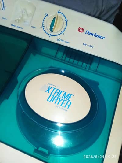 Dawlance washing machine twin tub model number DW-5500