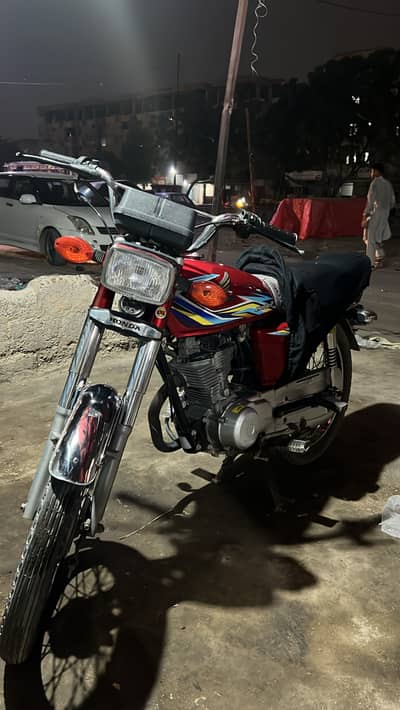 Honda CG 125 2018 Red Colour