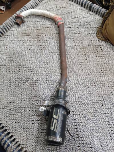 Sc project exhaust with bend pipe