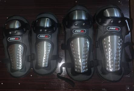 Pro x taper crash armor guards for knees and elbows set (2+2)