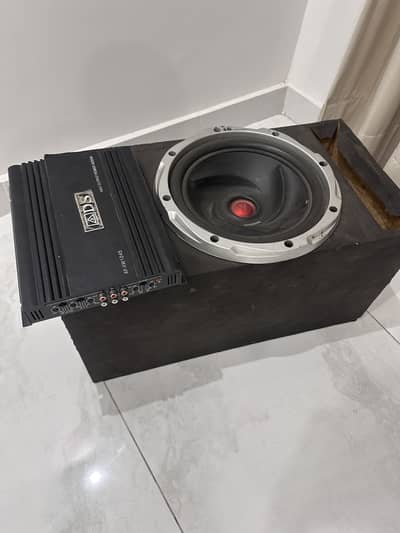 Kenwood base-tube with 4 channel amplifier