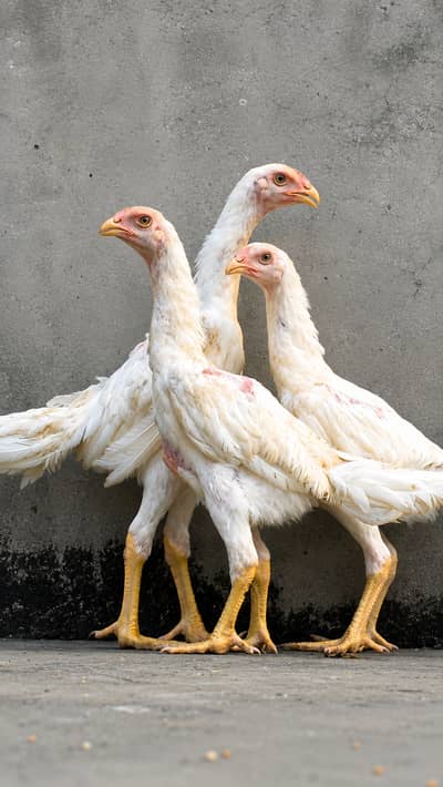 White Shamo Birds for Sale – Healthy & Active