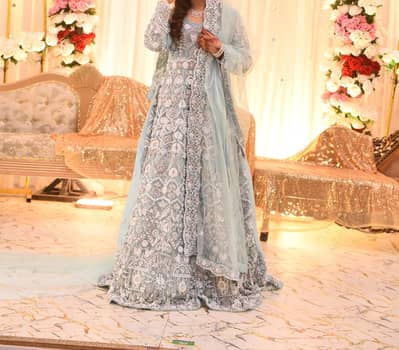 Bridal walima dress (Maxi) Bridal maxi Bridal dress