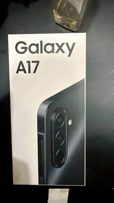 Samsung A17 8/256 3 days used only just box open