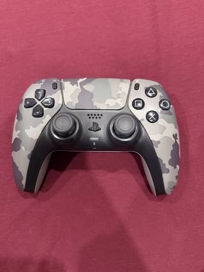 Sony PS5 DualSense Controller Grey Camouflage - 10/10 Condition