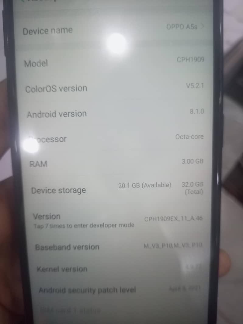 OPPO A5s 2
