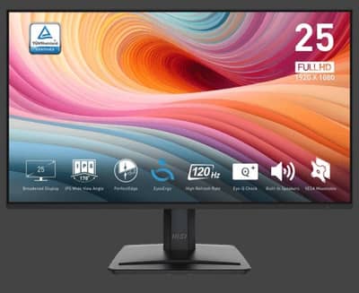 MSI gaming monitor.