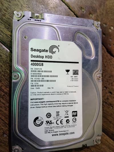 4Tb hard drive health and performance 