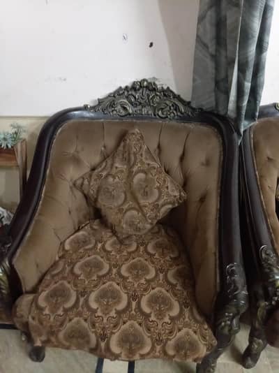 chinyoti wood original sofa set