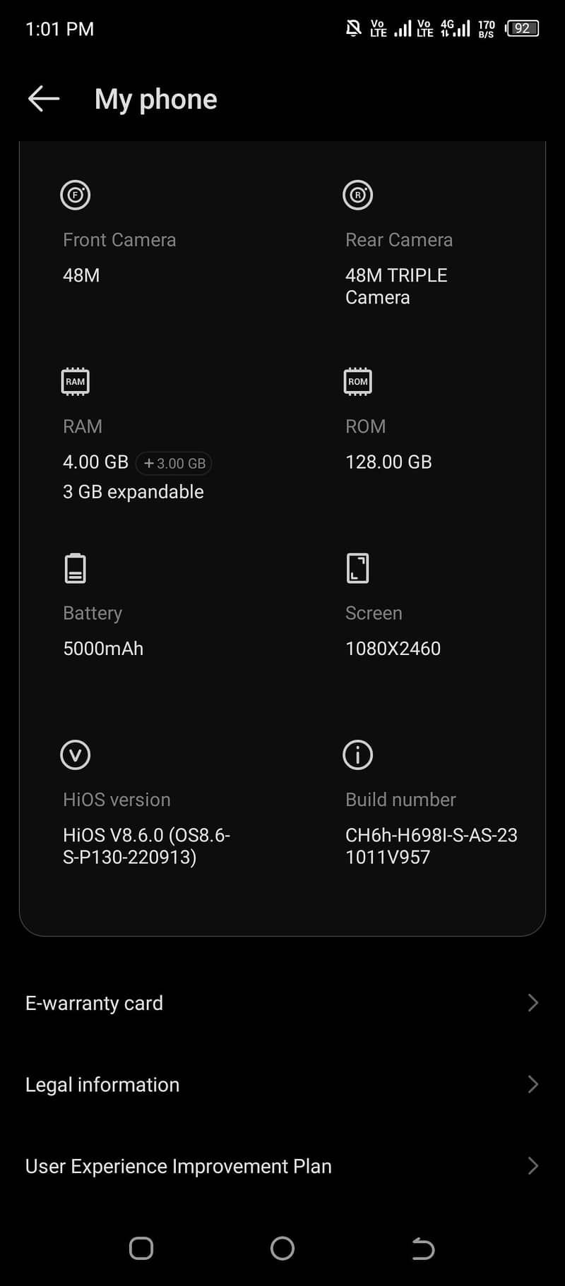 Tecno CAMON 18T 7