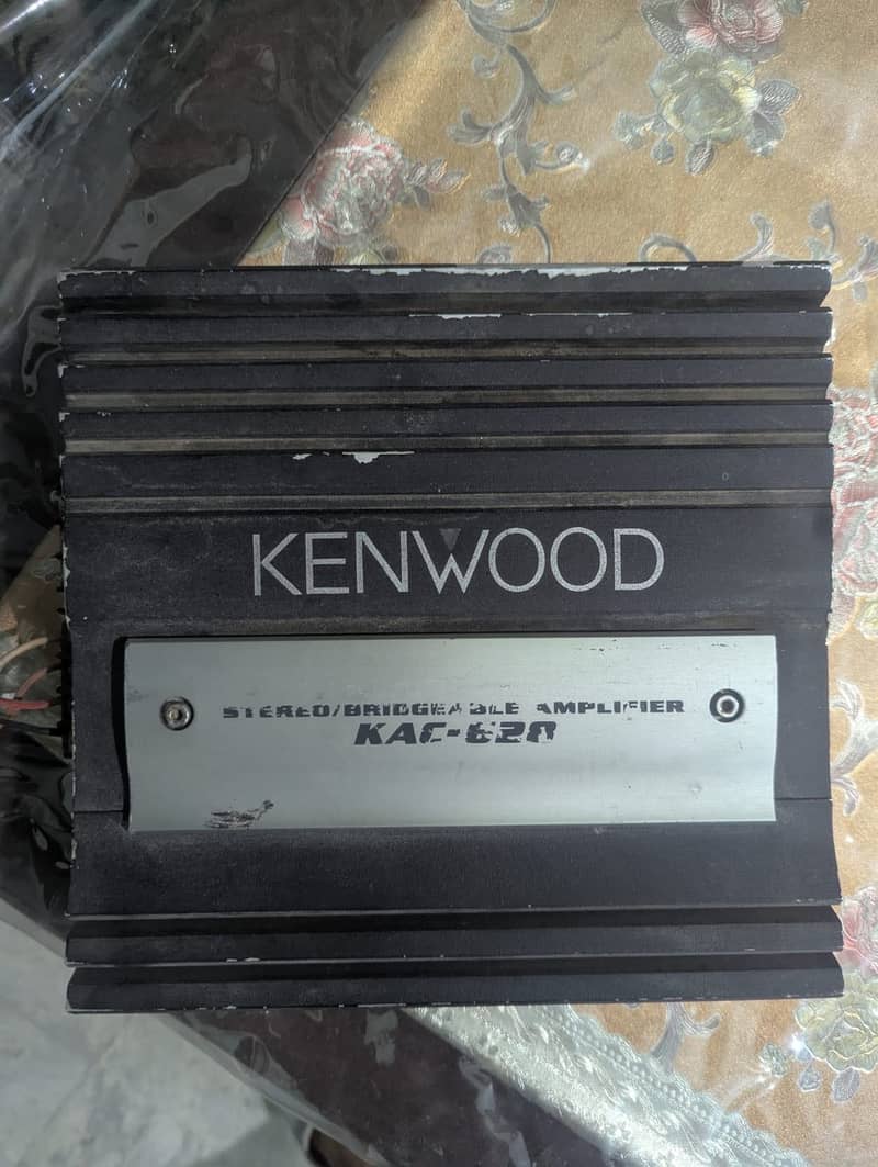Amplifier and Speaker 1