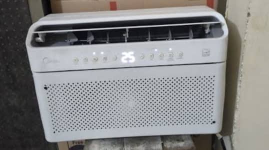 Midea window AC 1 ton 12000 btu