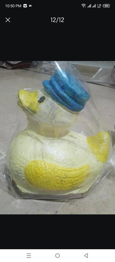 vase duck parrot decorations item