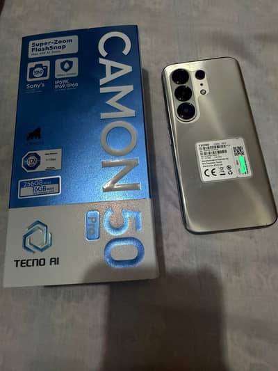 Techno camon 50 pro for sale brand new phone