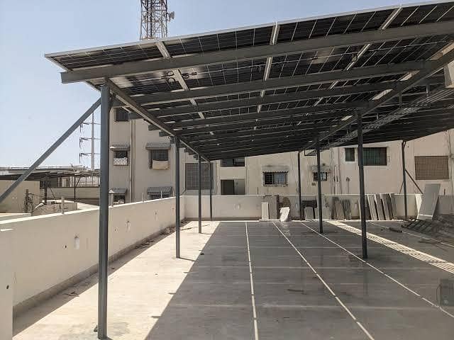We build all types solar structure 1