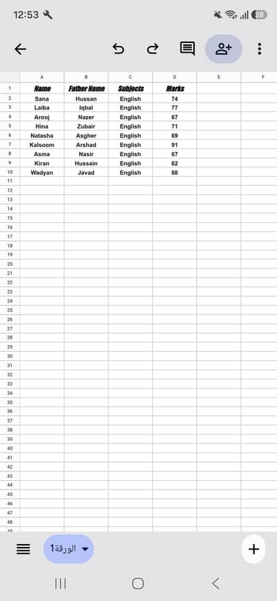 Data Entry & Google Sheets Specialist