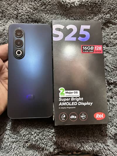 Itel S25 | 8GB+8GB RAM | 128GB | 50MP Camera |