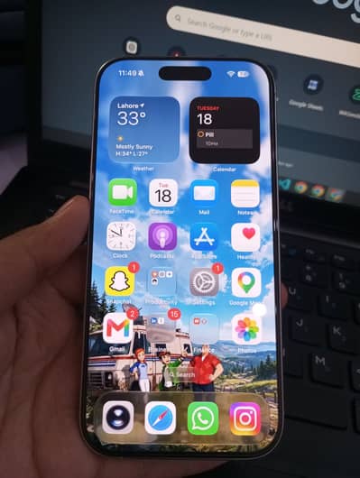 Apple iPhone 16 Pro 128gb 10/10 Non Pta simlock with box