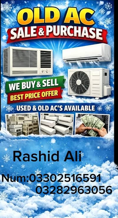 buy split Ac and window Ac and Refegerator also